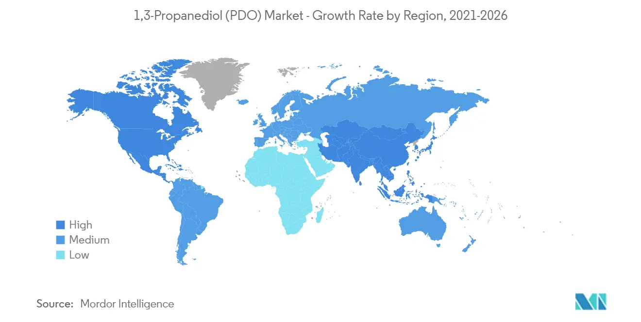 1,3-Propanediol Market Growth By Region