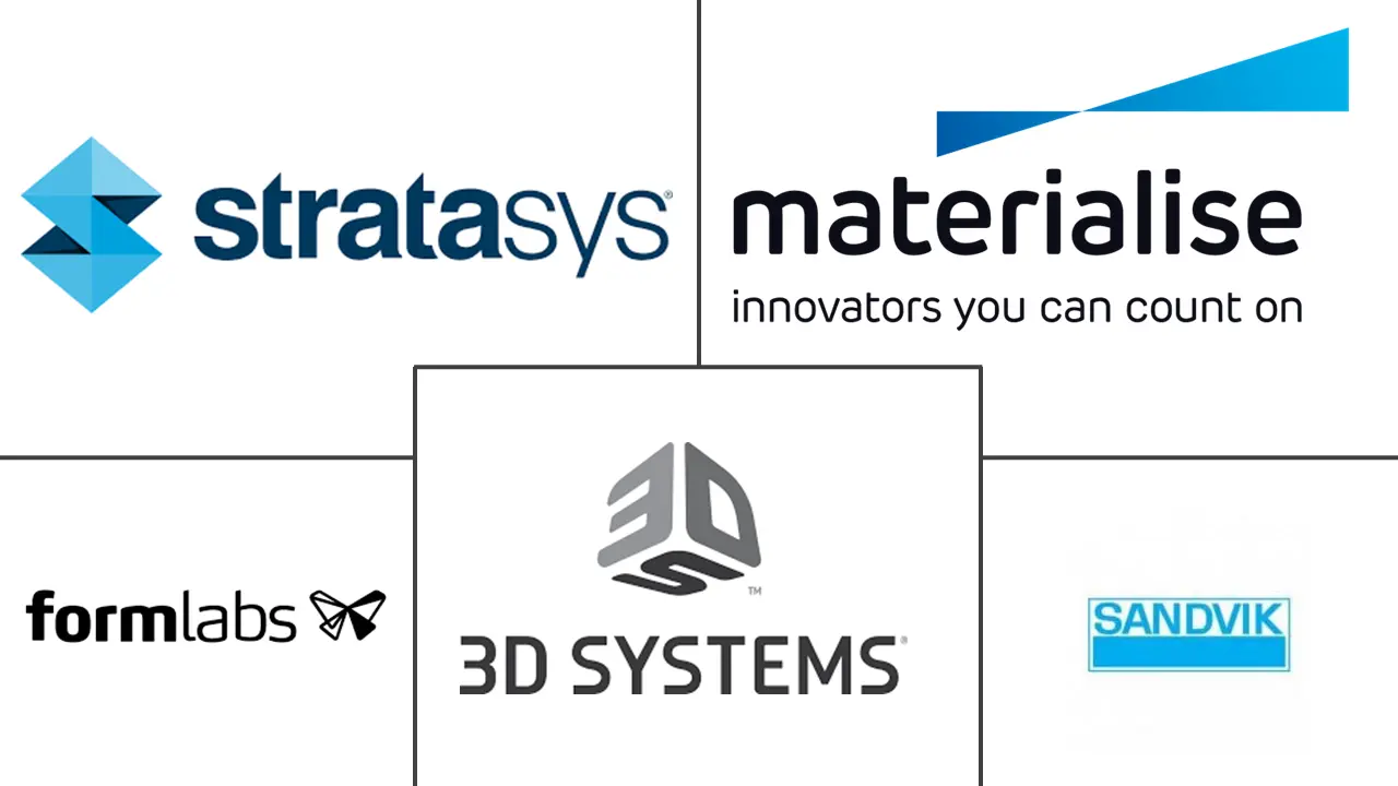  Asia Pacific 3D Printing Market Major Players