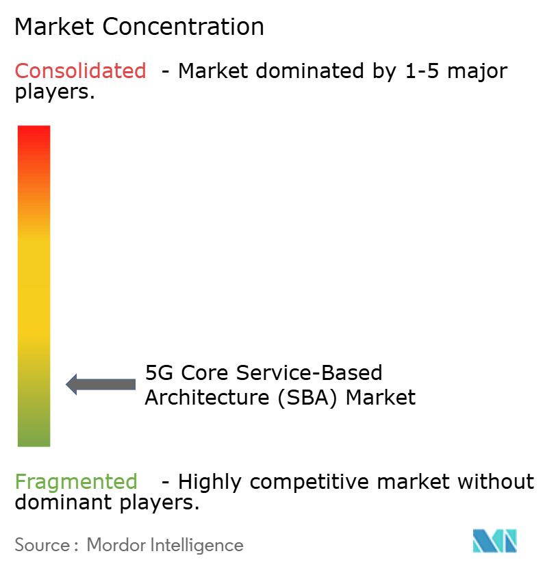5G Core Service-Based Architecture (SBA) Market Concentration