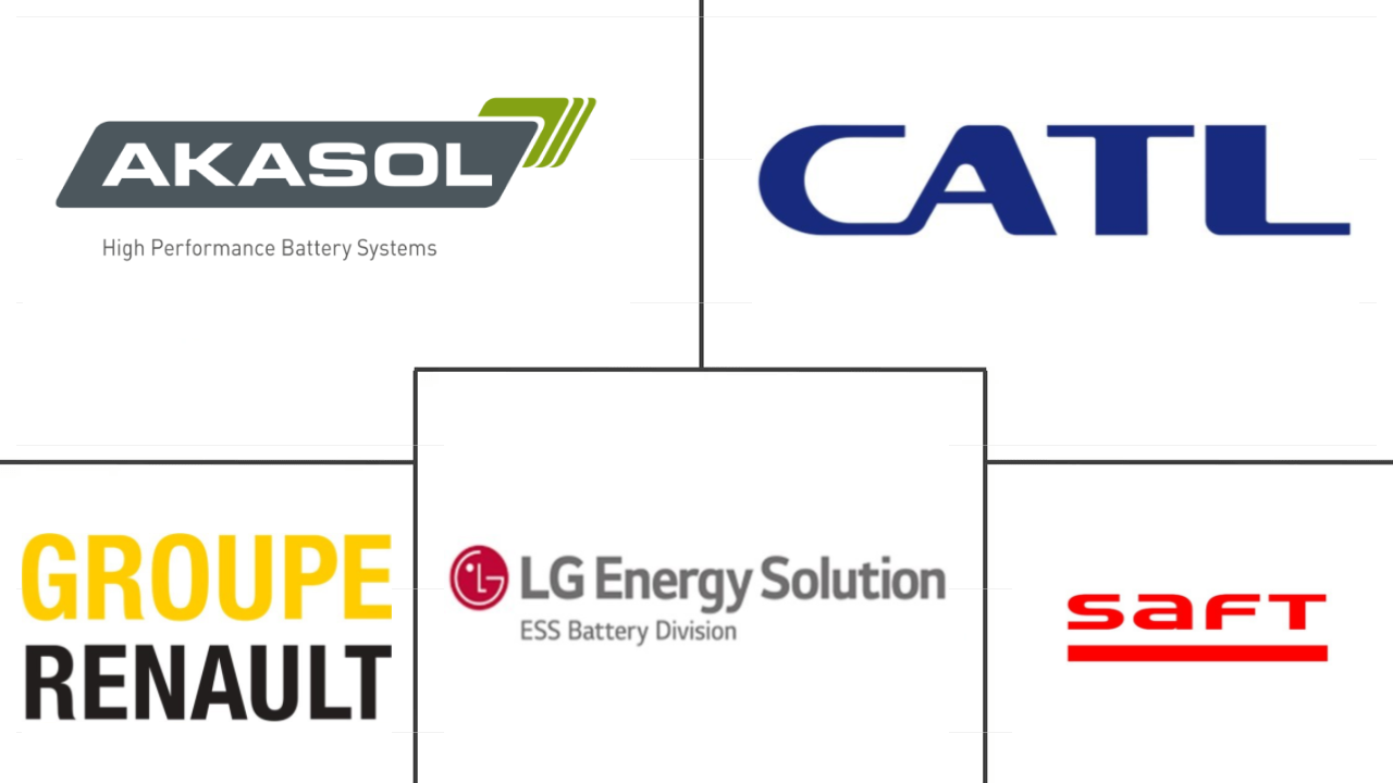 سوق حزمة بطارية المركبات التجارية الكهربائية في فرنسا Major Players