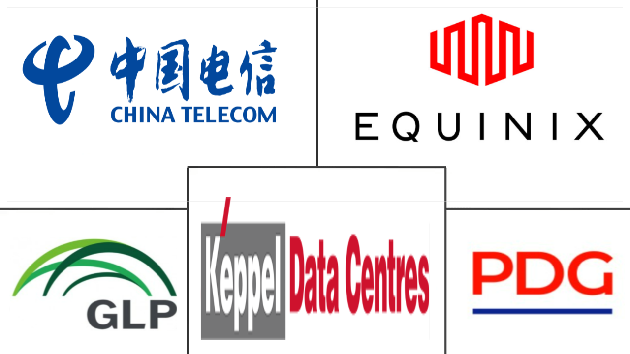  Marché chinois des centres de données Major Players