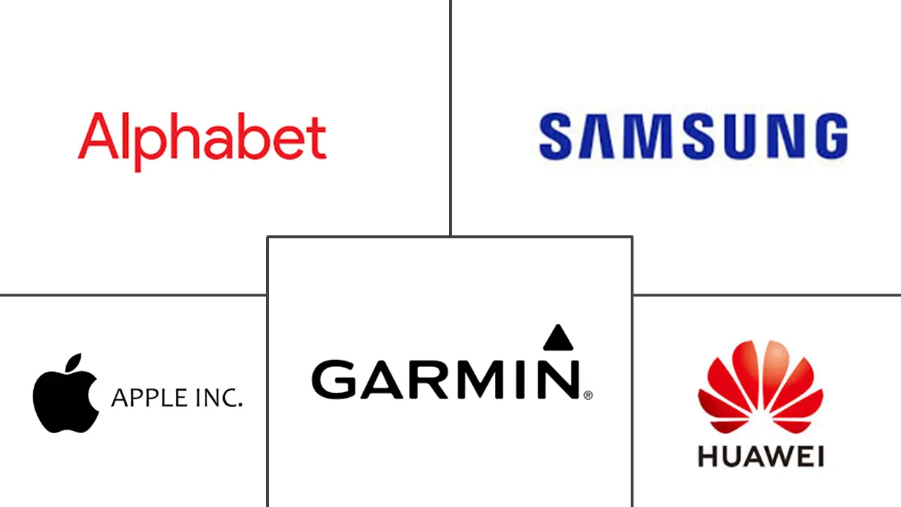 Major players in AI In Wearable Health industry