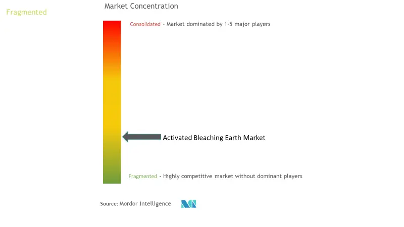 Activated Bleaching Earth Market Concentration