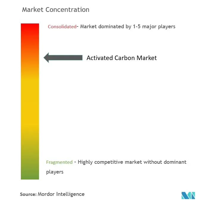 Activated Carbon Market Concentration