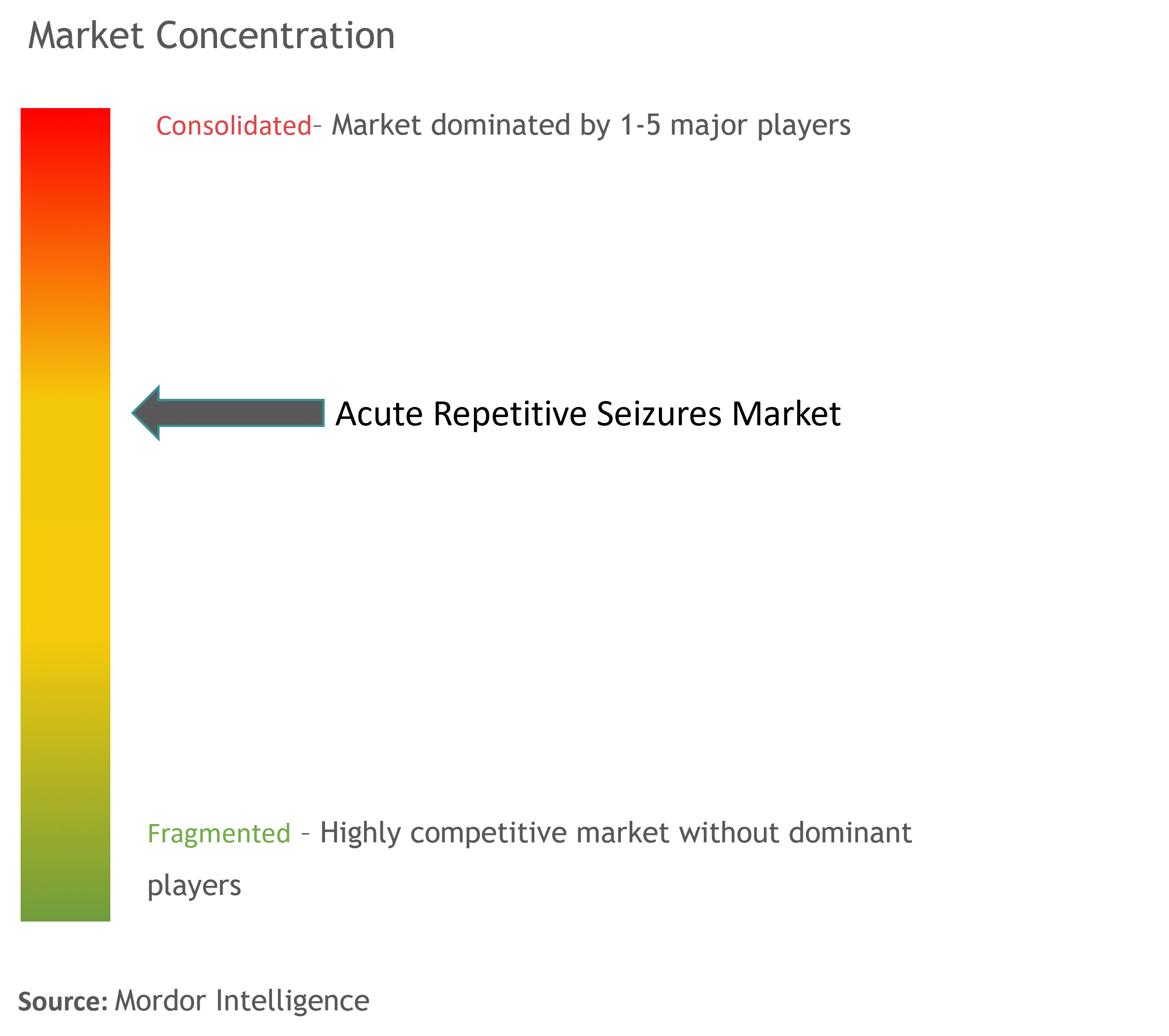 Acute Repetitive Seizures Market Concentration