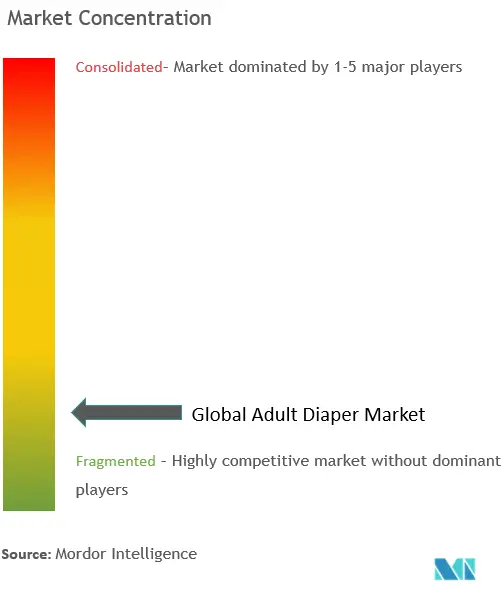 Adult Diaper Market Concentration