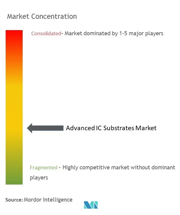 Substrats IC avancésConcentration du marché