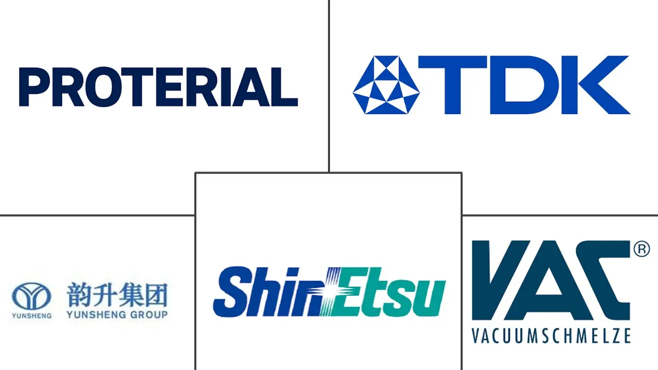 Major players in Advanced Magnetic Materials industry