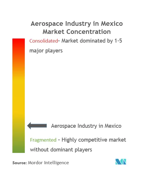 Aerospace Industry In Mexico Market Concentration