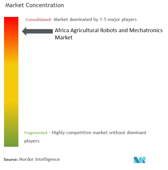 Africa 슬롯 꽁 머니 Robots And Mechatronics Market Concentration