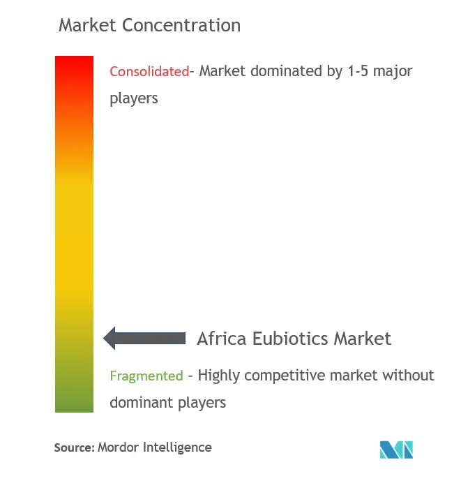 تركيز سوق Eubiotics في أفريقيا