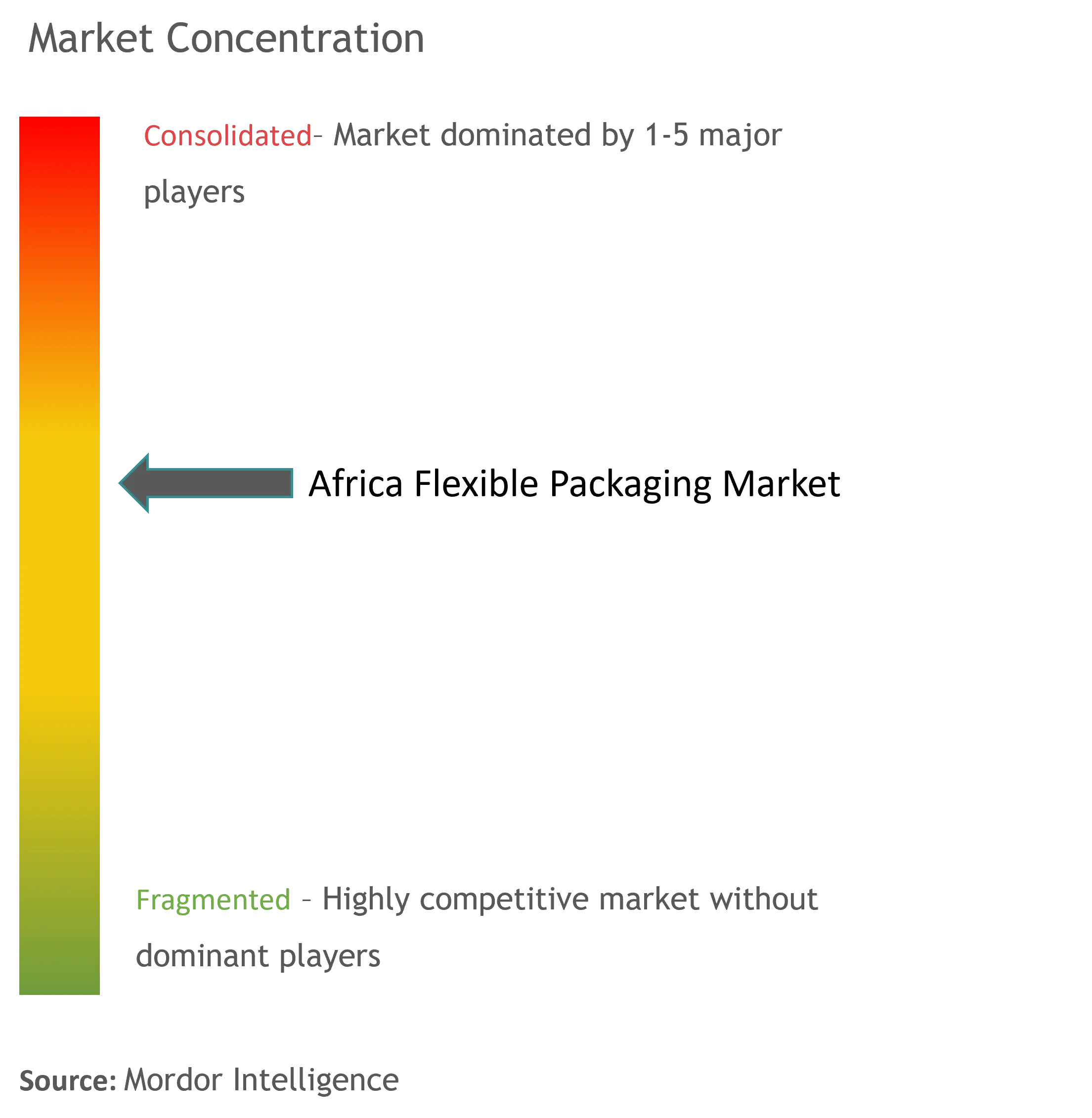 Africa Flexible Packaging Market Concentration