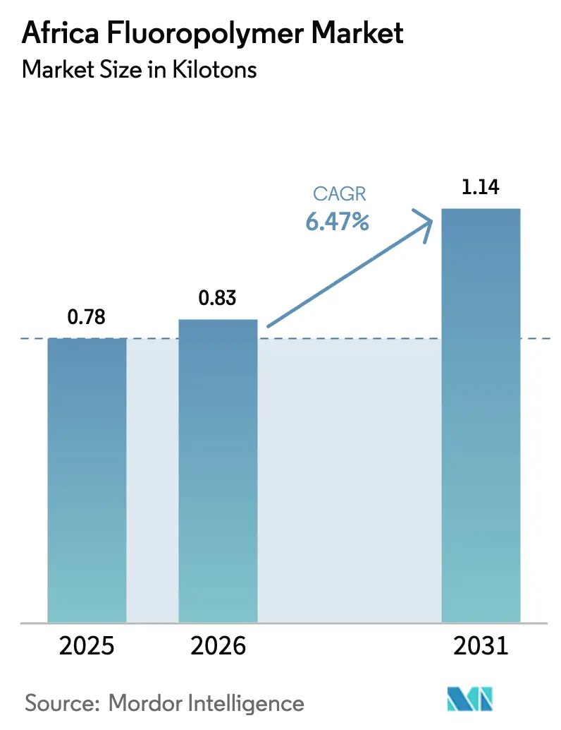 Marché africain des fluoropolymères (2025 - 2030)