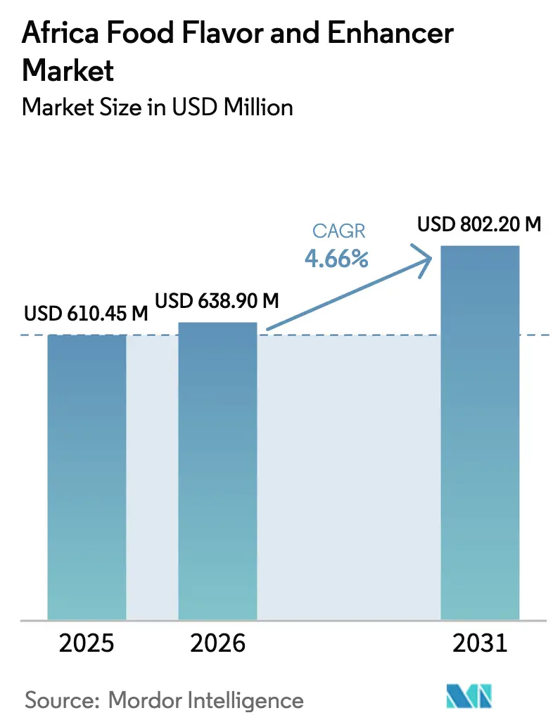 Africa Food Flavor And Enhancer Market (2025 - 2030)