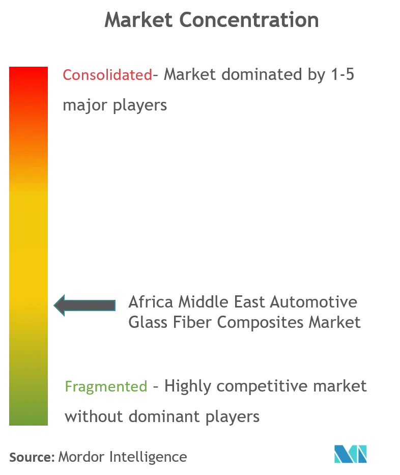 Africa Middle East Automotive Glass Fiber Composites Market_Market Concentration.png