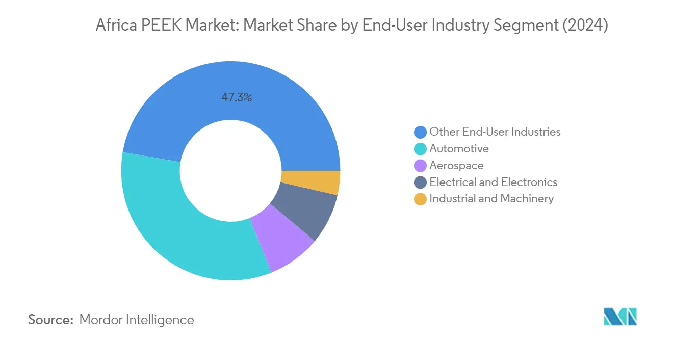 Market Analysis of Africa Polyether Ether Ketone (PEEK) Market: Chart for End User Industry