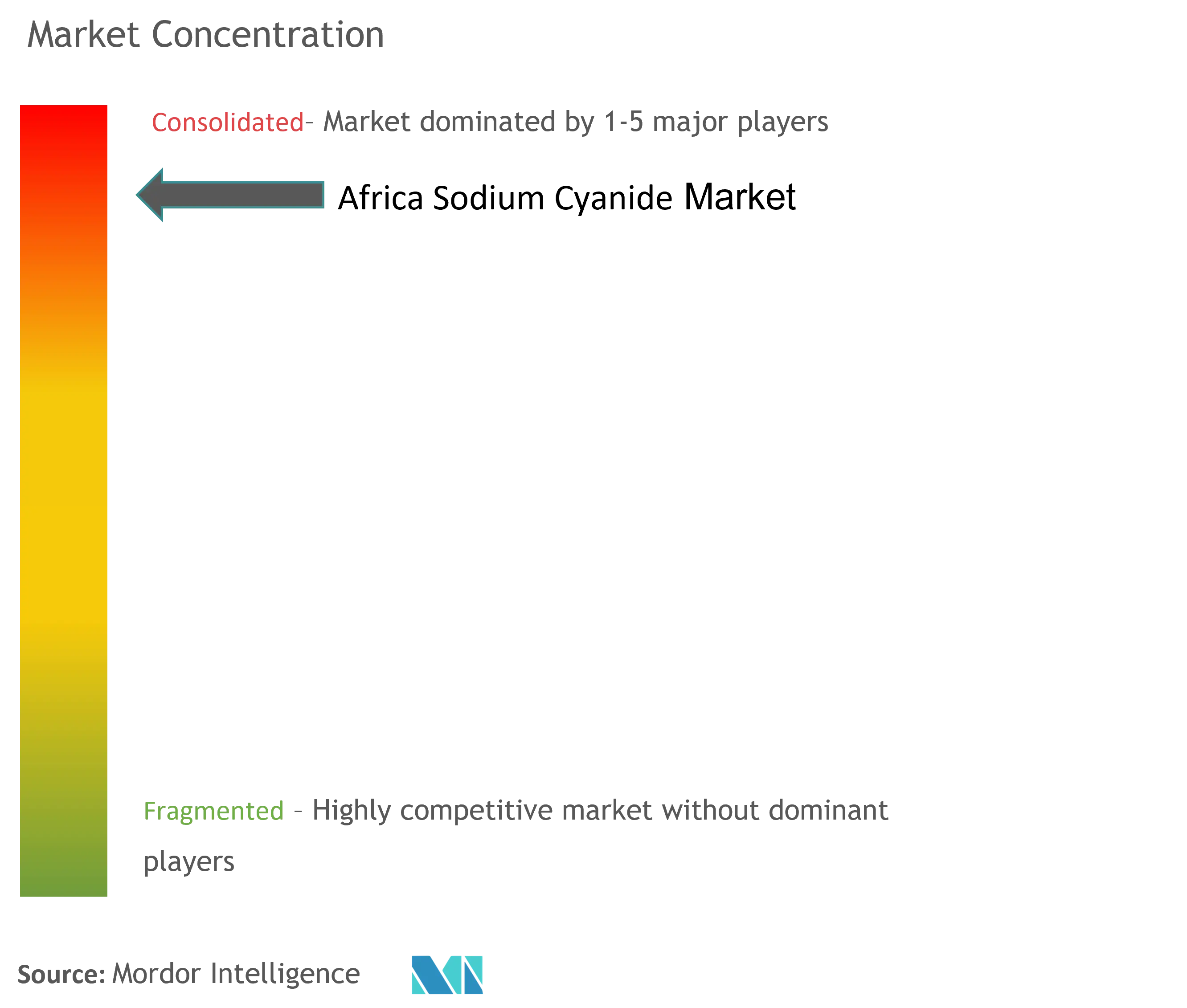 Africa Sodium Cyanide Market Concentration