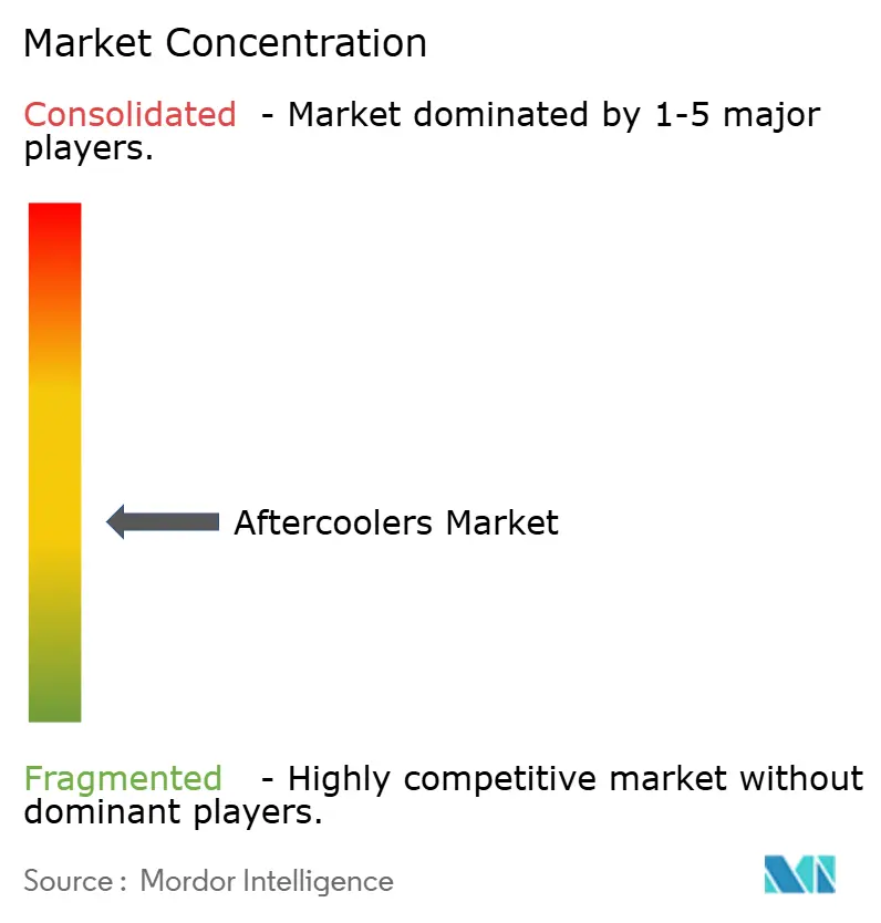Aftercoolers Market Concentration
