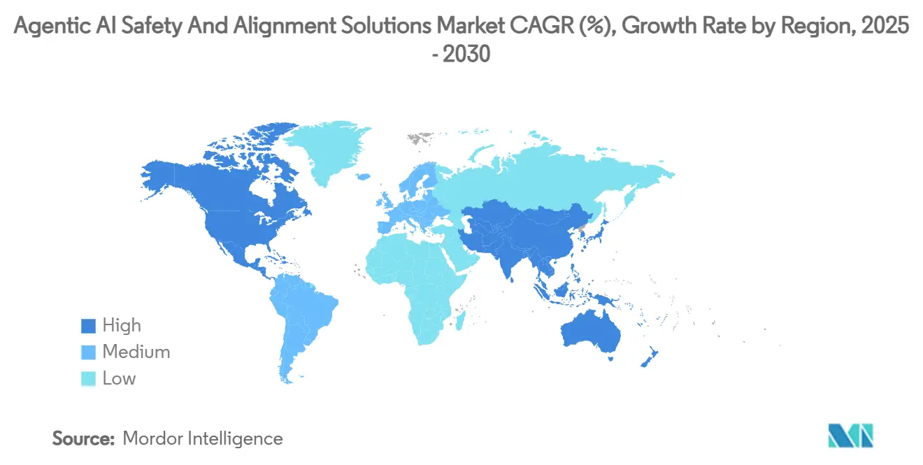 Agentic AI 가상 바카라 및 정렬 솔루션 시장 CAGR(%), 지역별 성장률