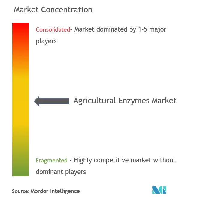 Agricultural Enzymes Market Concentration