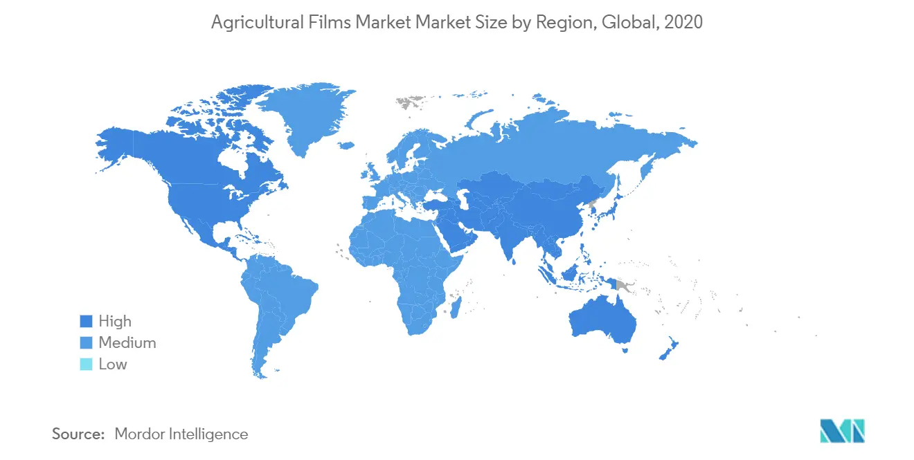 Agricultural Films Market Growth by Region