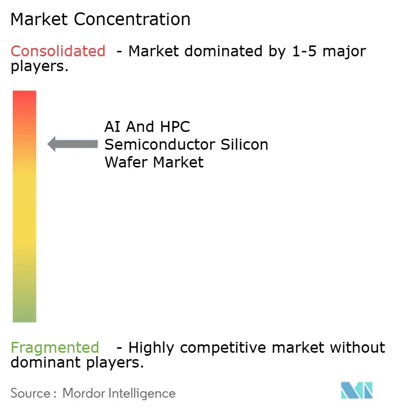 AI And HPC Semiconductor Silicon Wafer Market Concentration
