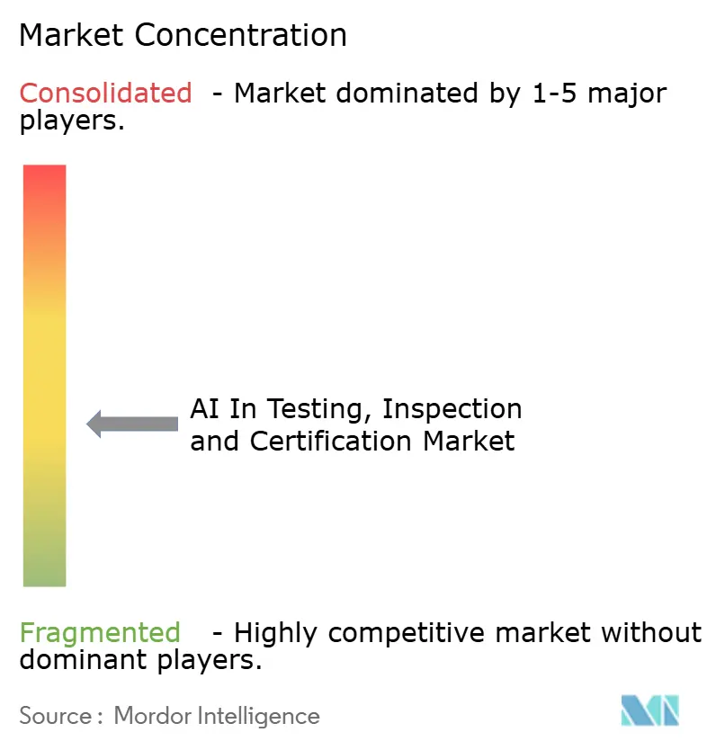 AI In Testing, Inspection and Certification Market Concentration