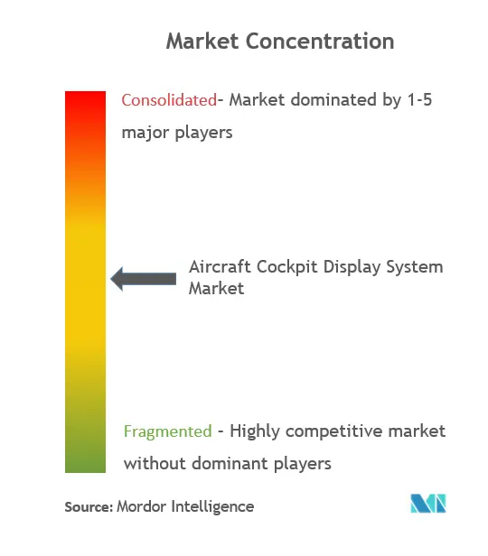 Aircraft Cockpit Display System Market Concentration