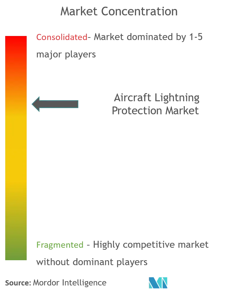 Concentration du marché de la protection contre la foudre pour les avions