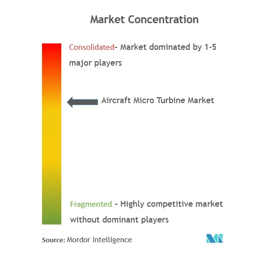 Global Aircraft Micro Turbine Market Concentration