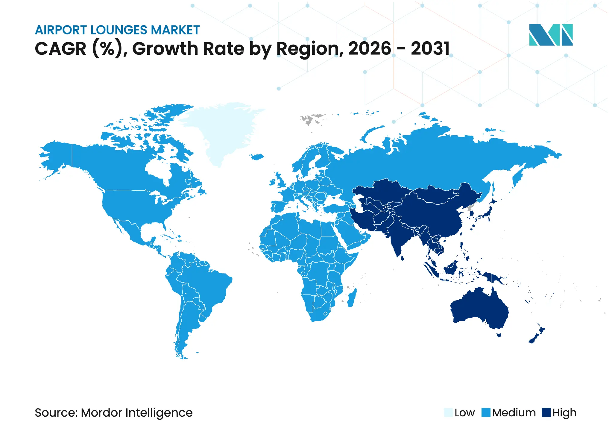Airport Lounges Market CAGR (%), Growth Rate by Region