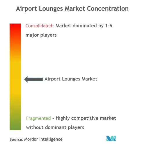Airport Lounges Market Concentration