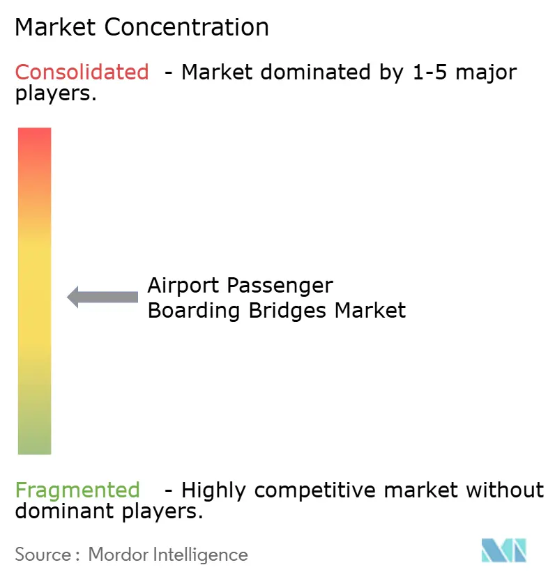 Airport Passenger Boarding Bridge Market Concentration