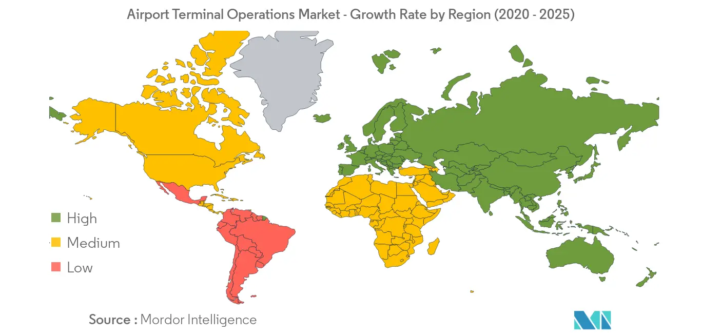 Airport Terminal Operations Market Geography