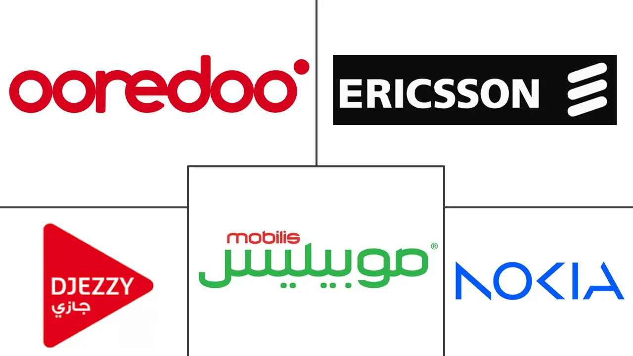 Major players in Algeria Telecom industry