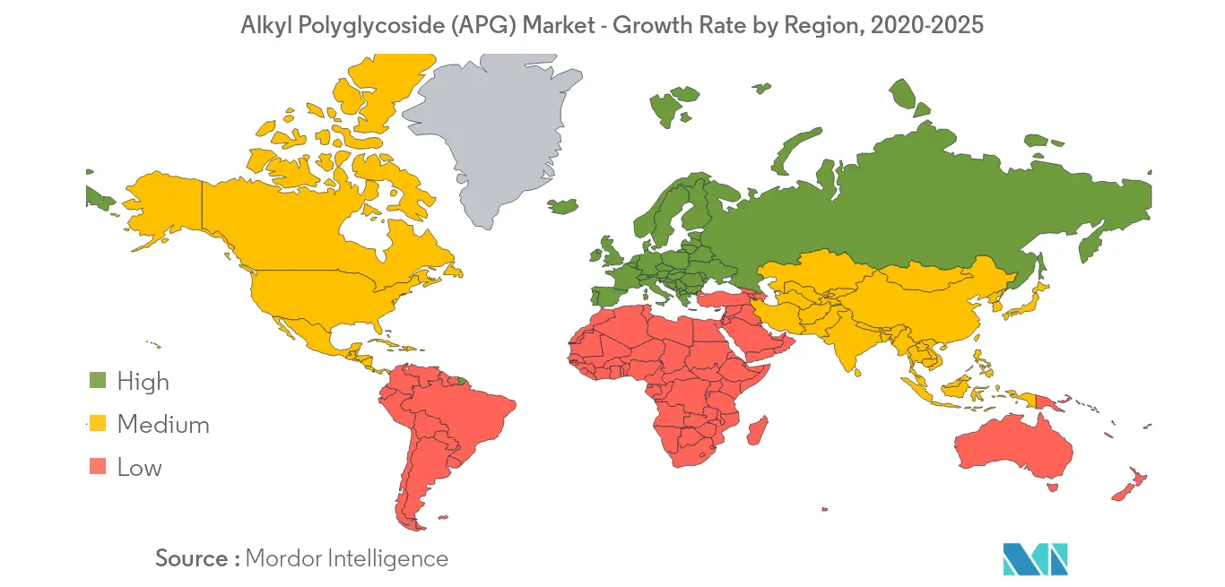 Alkyl Polyglycoside (APG) Market Regional Trends