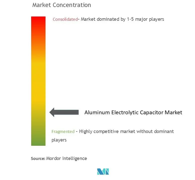 Aluminum Electrolytic Capacitor Market Concentration