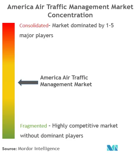 America Air Traffic Management Market Concentration