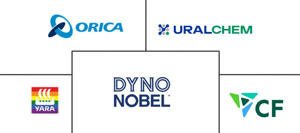 Major players in Ammonium Nitrate industry