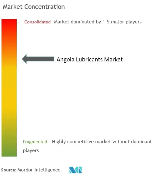 Angola Lubricants Market Concentration