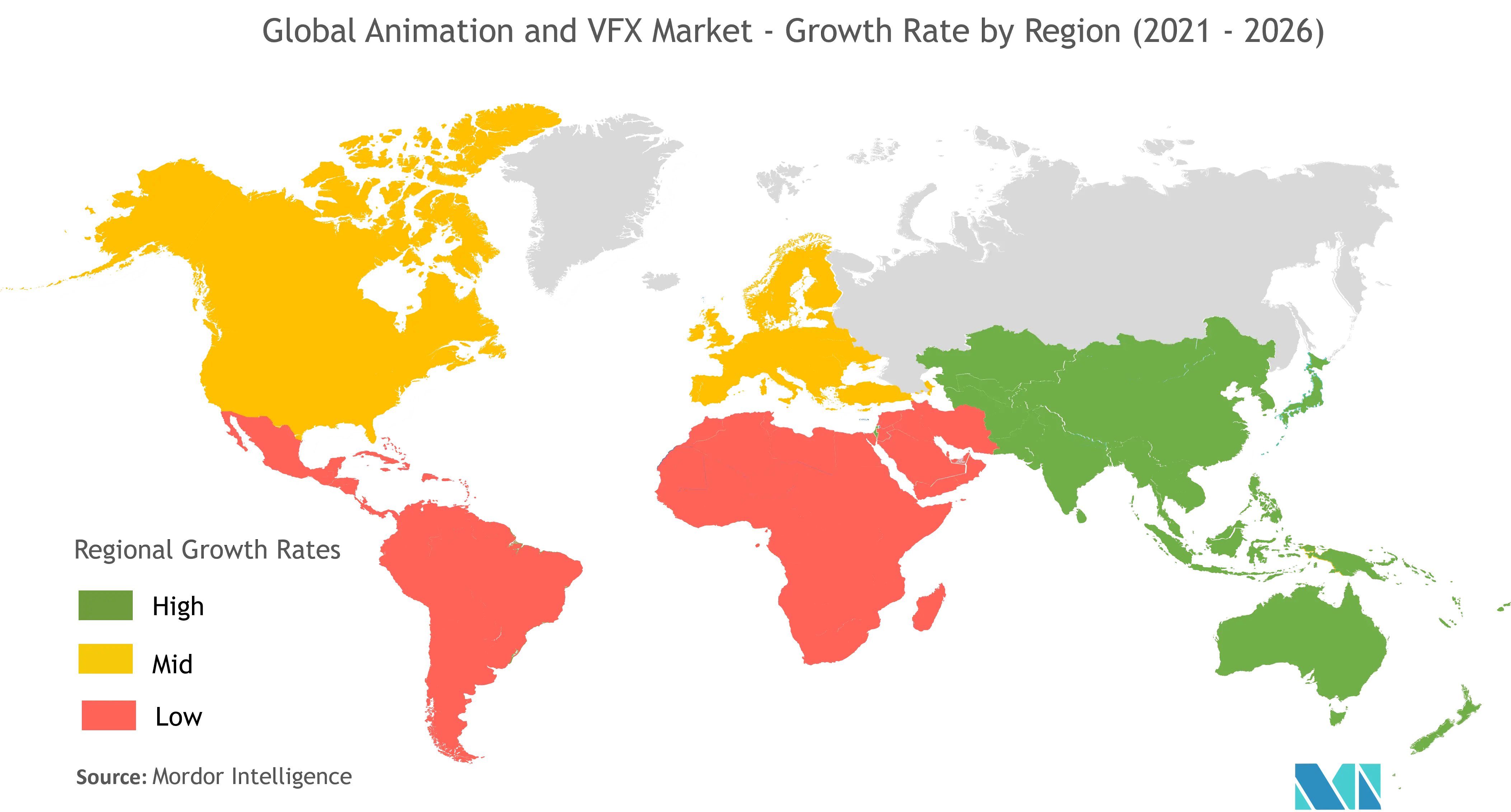 Animation And Vfx Market Growth Rate