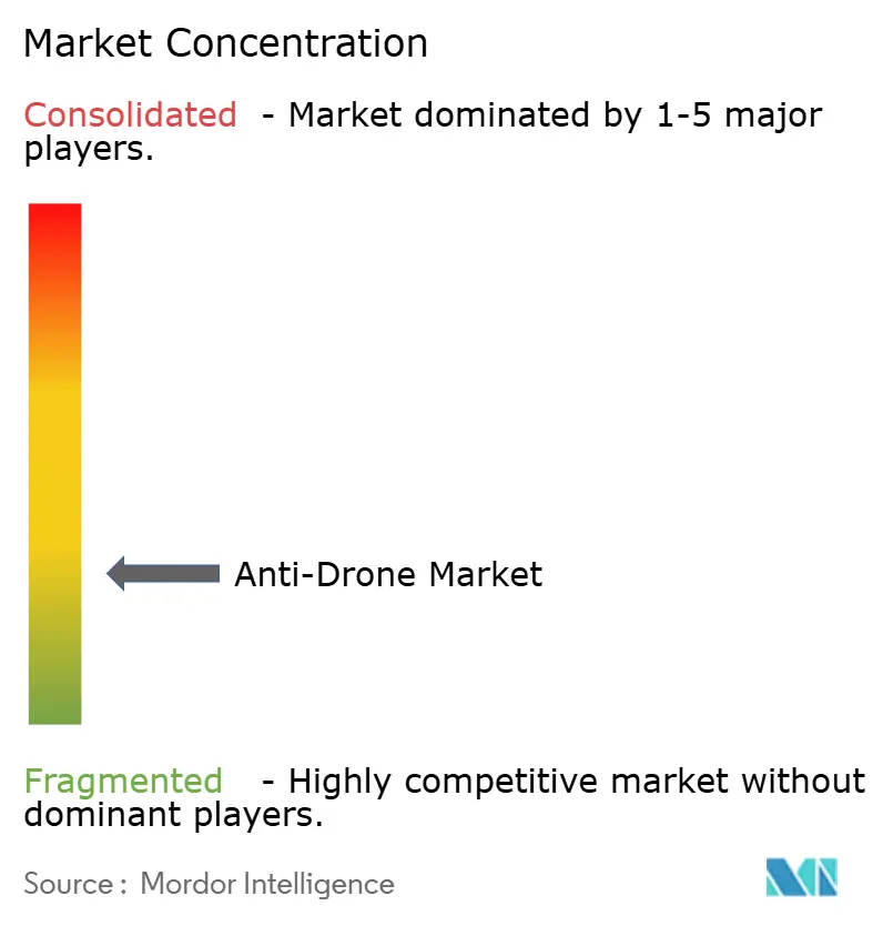 Anti-Drone market Concentration