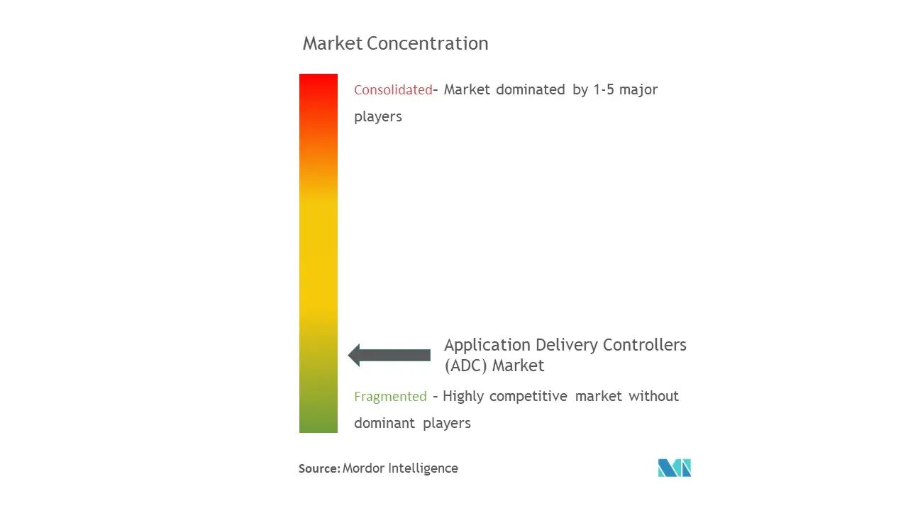 アプリケーション デリバリー コントローラー (ADC)市場集中度