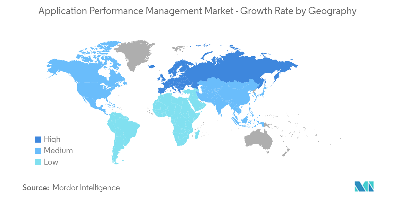 Application Performance Management Market : Growth Rate by Geography