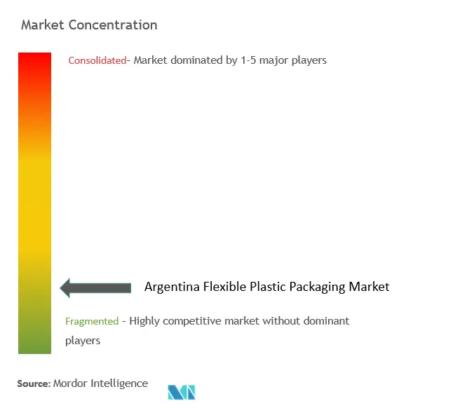 Argentina Flexible Plastic Packaging Market Concentration