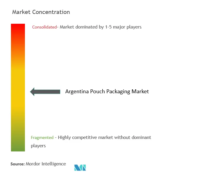 Argentina Pouch Packaging Market Concentration