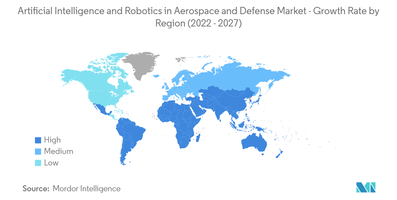 IA y robótica en el crecimiento del mercado aeroespacial y de defensa