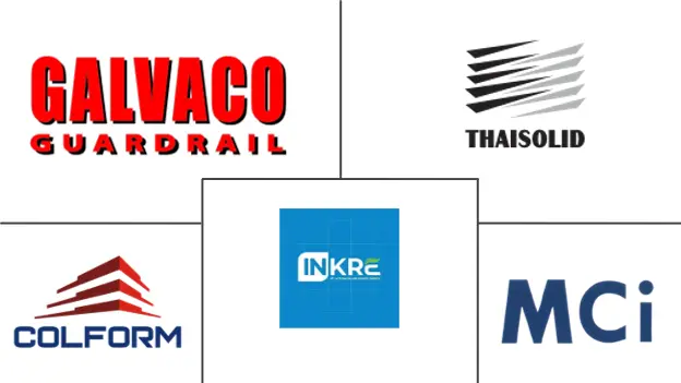 Major players in ASEAN Roadside Safety Barriers Construction industry