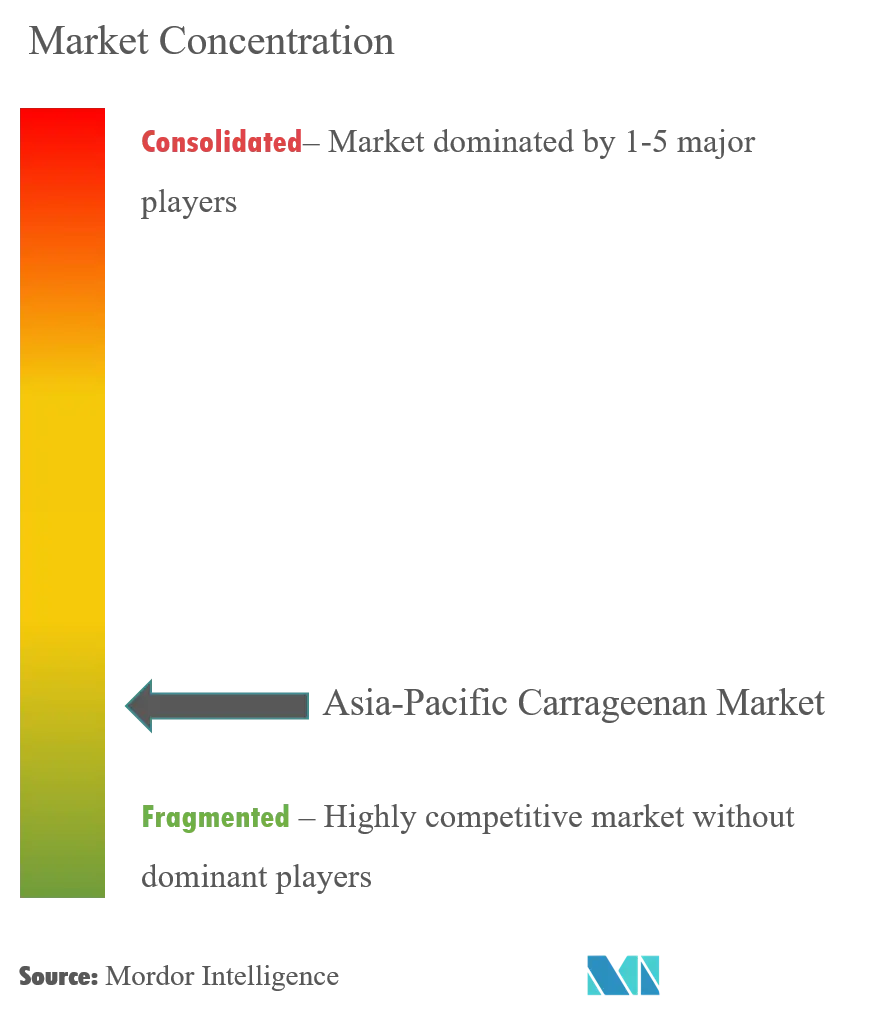 Asien-Pazifik-CarrageenanMarktkonzentration