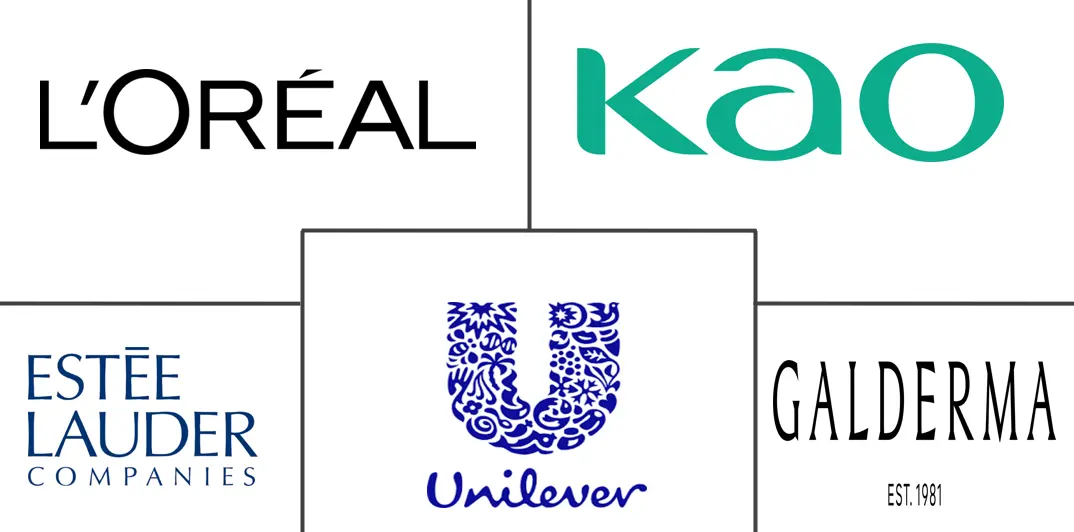 Major players in Asia-Pacific Cosmeceutical industry